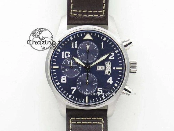 MIROTIME 0103 Aquatimer Chrono IW376702 SS BLS 1:1 Best Edition Black Dial on Black Rubber Strap A WellDesigned 7105